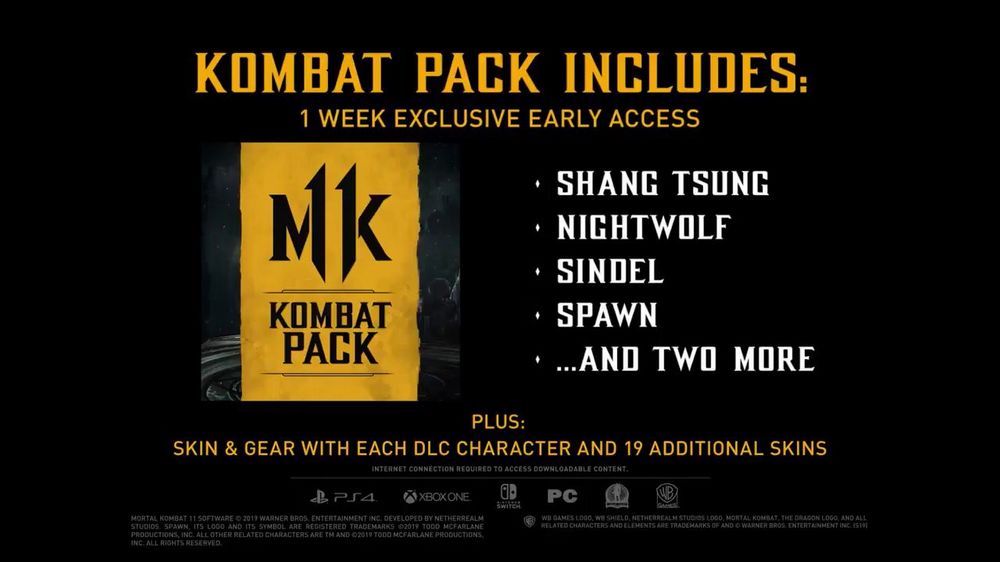 MK11 dlc MK11 dlc